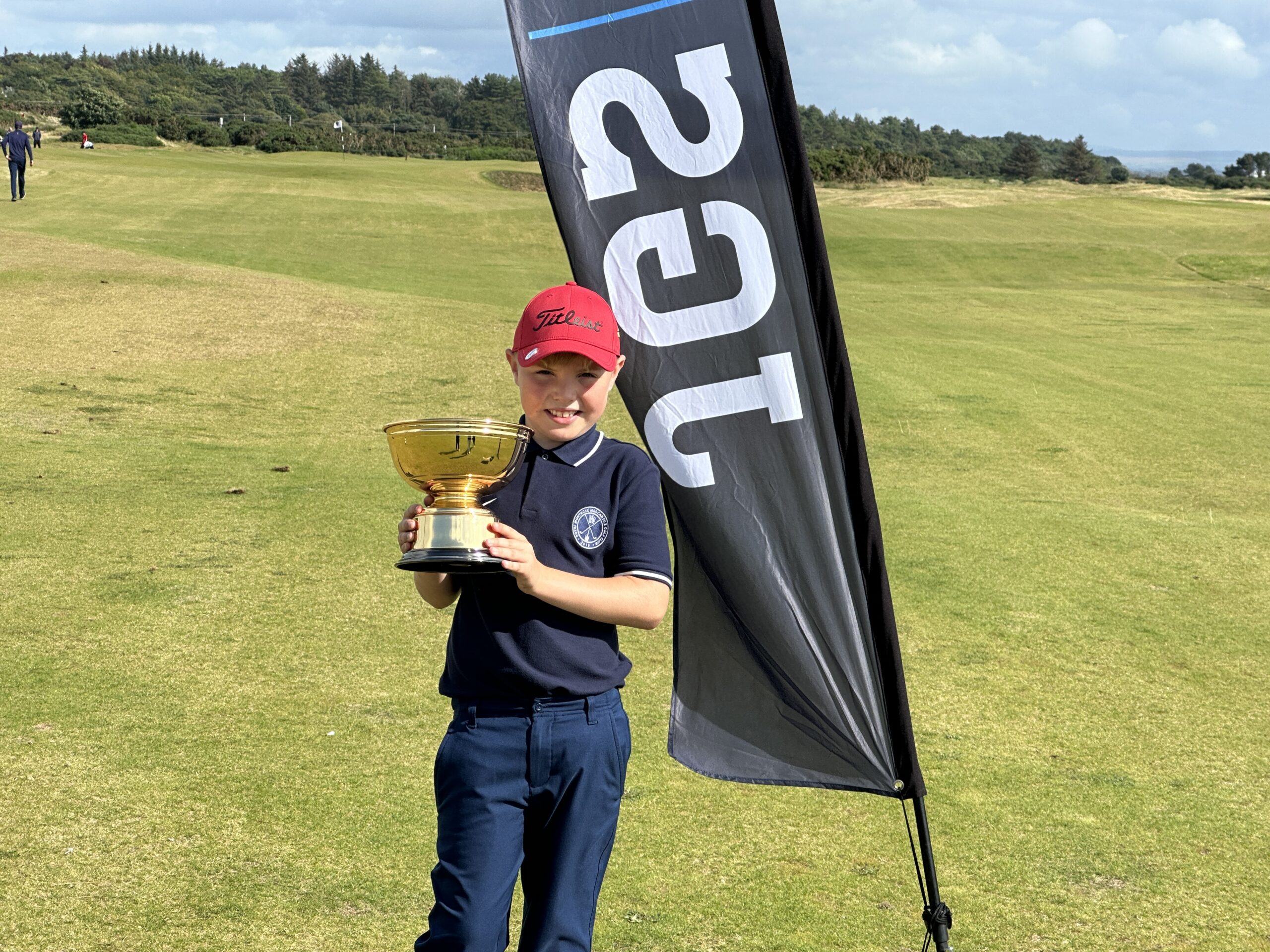 Development Squad players on the course at Playsport Golf